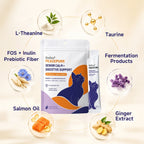 Key calming and digestive support ingredients