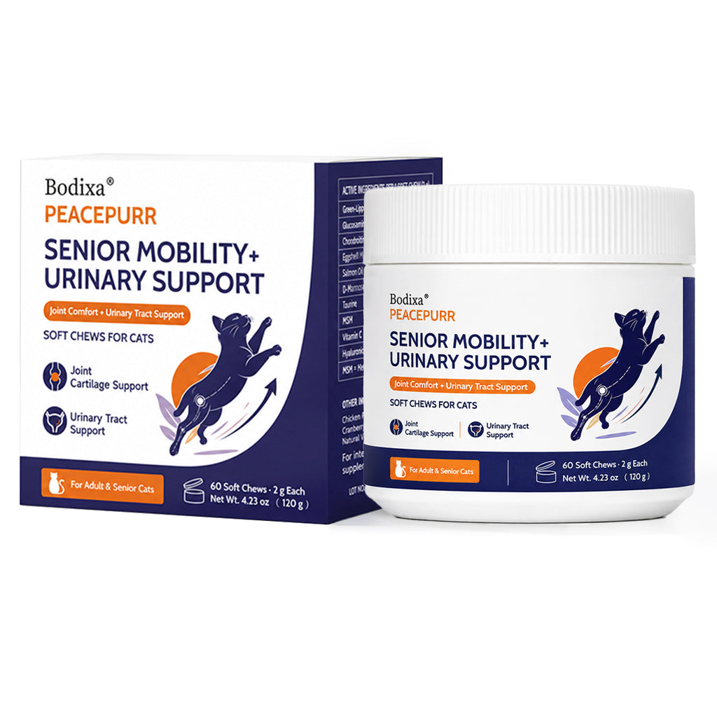 PeacePurr Mobility + Urinary Support soft chews